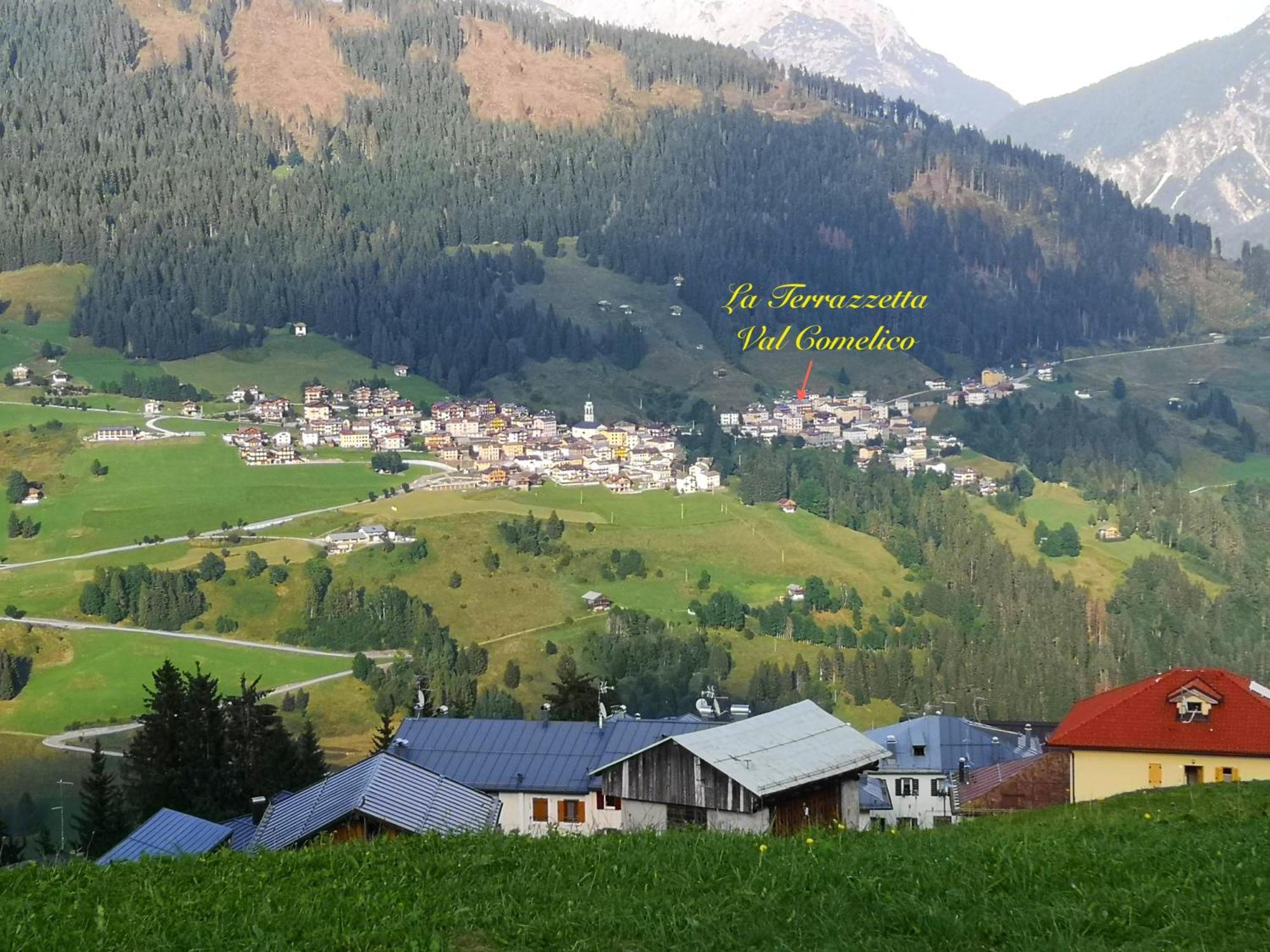 La Terrazzetta Val Comelico Santo Stefano Di Cadore Dış mekan fotoğraf